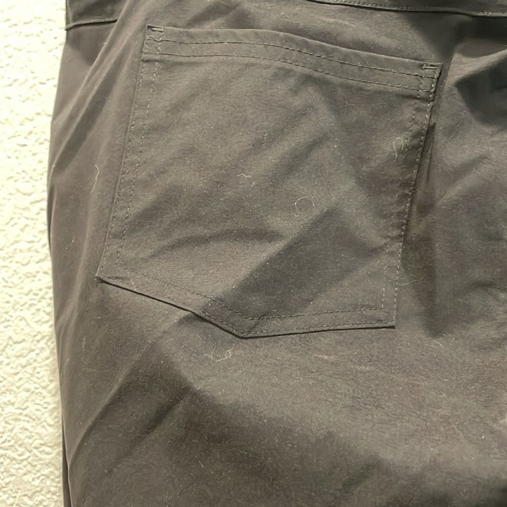 Gerry Black Cropped Straight Leg Cargo Hiking Pants Size XL - Picture 7 of 9